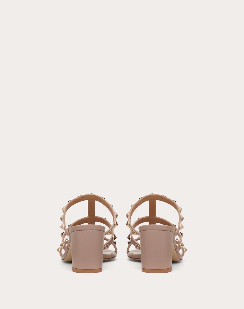 ROCKSTUD CALFSKIN LEATHER SLIDE SANDAL 60 MM - Image 5